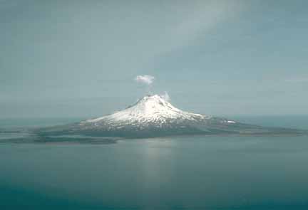 Photograph of Augustine Volcano