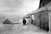 Resident in devastated village of Kodiak, June 1912