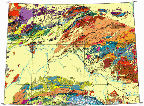 tiny version of geologic map